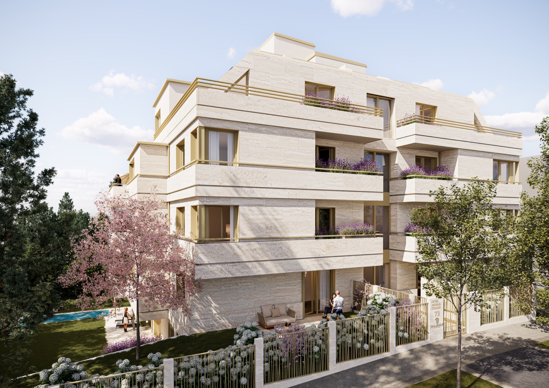 Fassade von Lindore
